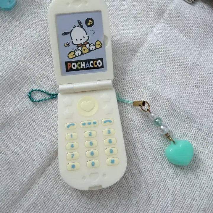 [BUNJANG] Pochacco Folder Phone Strap / 포차코 폴더폰 스트랩 핸드폰키링
