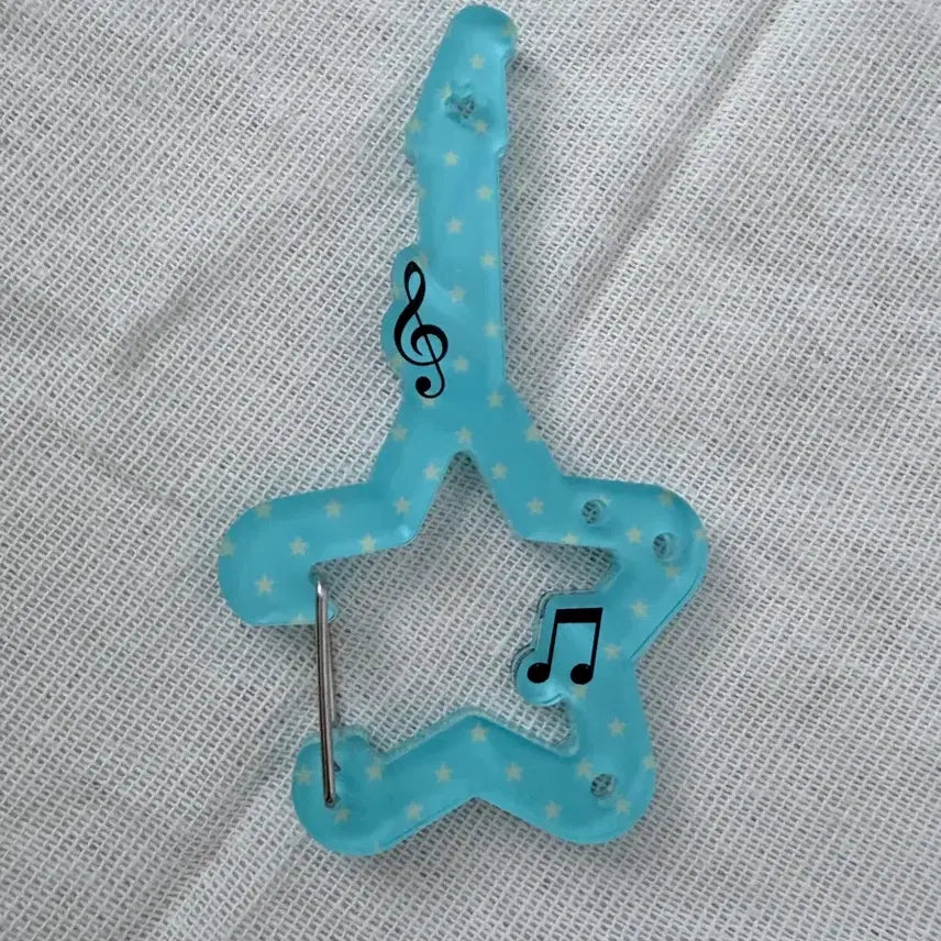 [BUNJANG] Blue Guitar Carabiner / 블루 기타 카라비너