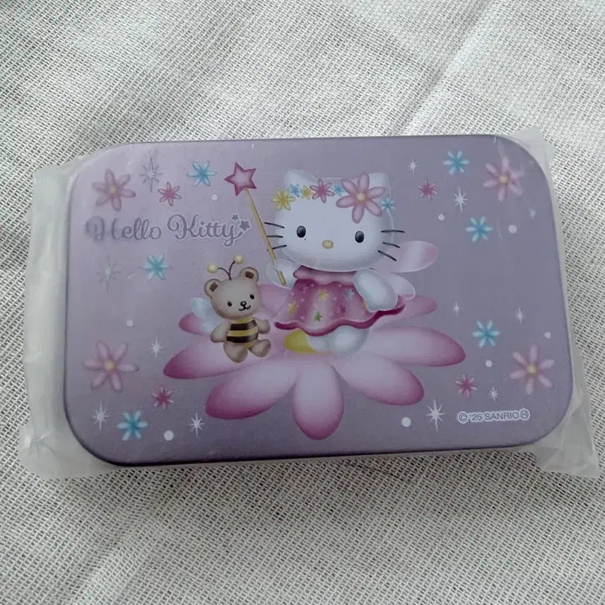 [BUNJANG] Fairy Kitty Tin Case Snack Box / 요정키티 철제케이스 간식통