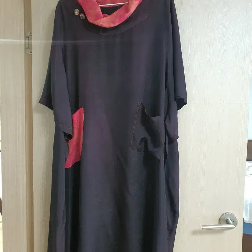 [SOLD OUT] 천연염색  빅사이즈. 고급인견원피스. (맞춤원피스)99ㅡ100사이즈