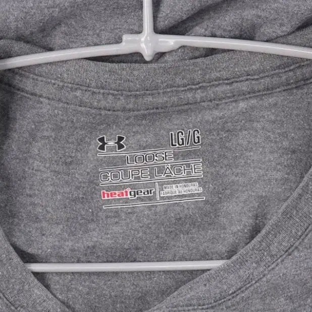 [BUNJANG] Under Armour Unisex Cotton Short Sleeve T-Shirt - Size L / UNDER ARMOUR 언더 아머 코튼 반팔 티셔츠 공용 L