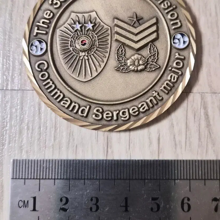 [BUNJANG] 39th Division Sergeant Major Military Coin / 군대코인, 부대코인(39사단 주임원사)