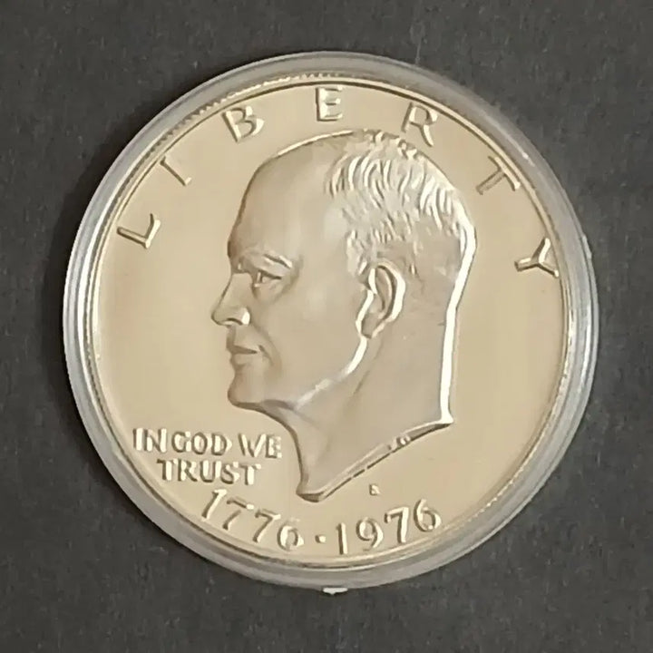 [BUNJANG] 1976 US Bicentennial Eisenhower Dollar "Proof" Silver Coin / (은화)미국 독립 200주년 기념주화 "프루프" 아이젠하워 달러