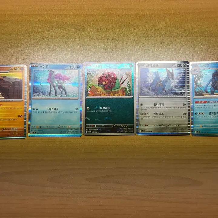 [BUNJANG] Pokemon Cards Bundle Set (55 Cards Total) / 포켓몬 카드 55장 일괄 판매해요