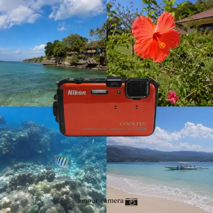 [BUNJANG] Nikon COOLPIX AW100 Waterproof Camera (Full Box) / [풀박스] 니콘 쿨픽스(COOLPIX) AW100