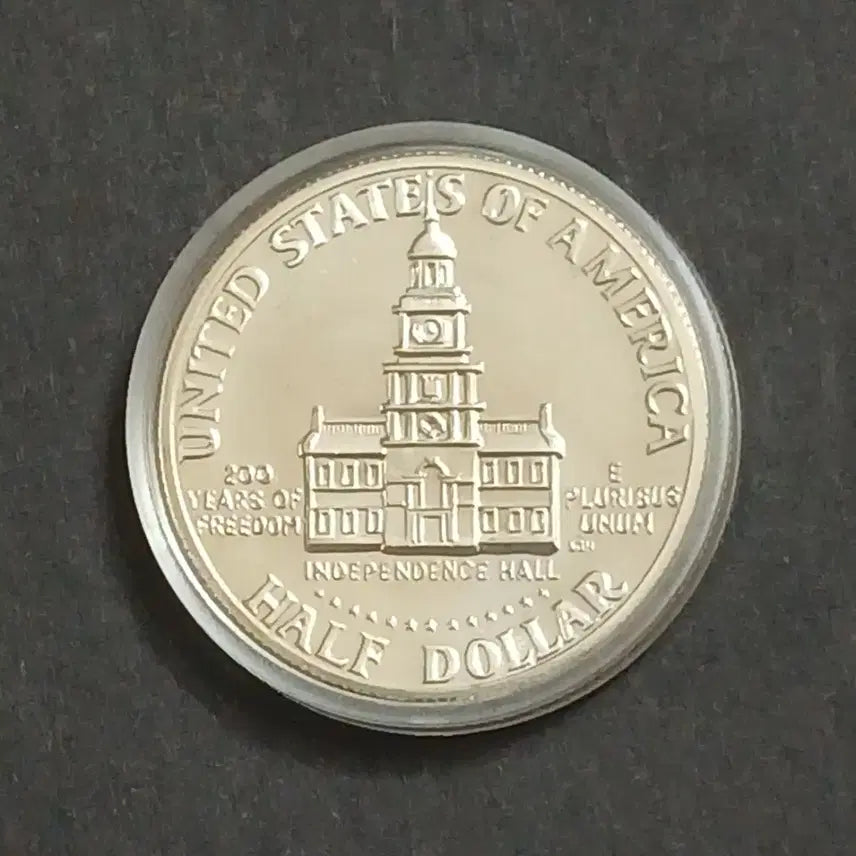 [BUNJANG] 1976 USA Bicentennial Kennedy Half Dollar Proof Silver Coin / (은화)미국 독립 200주년 기념주화 "프루프" 케네디 하프 달러