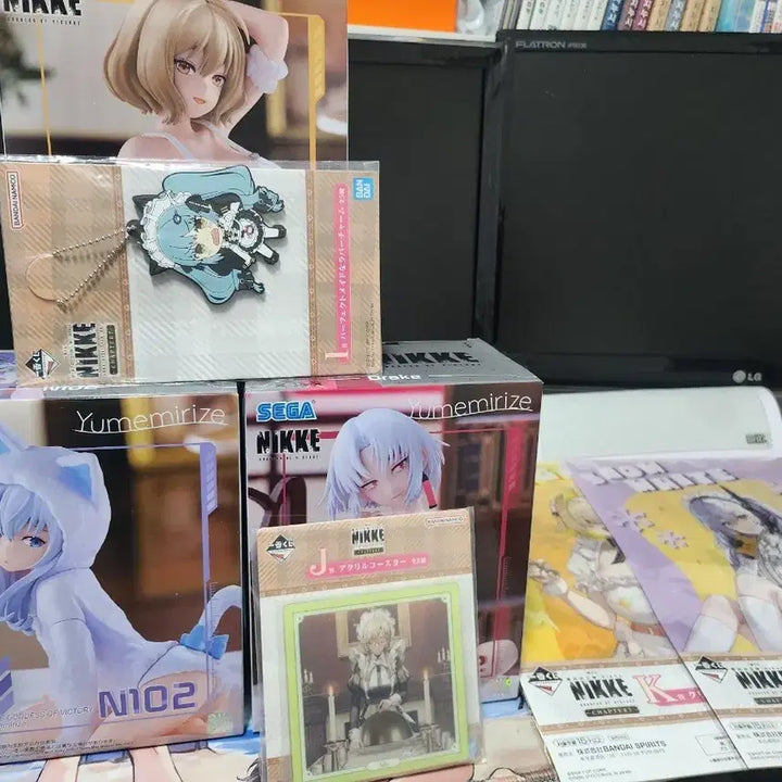 [BUNJANG] N Choice NIKKE: Goddess of Victory Memorize Series Figure Set / 니케 피규어 (메모라이즈 3종) 니케 하위상 일괄판매
