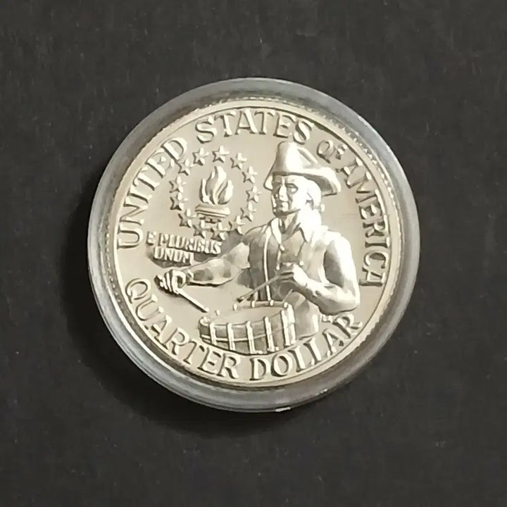 [BUNJANG] 1976 USA Bicentennial Washington Quarter Dollar "Proof" Silver Coin / (은화)미국 독립 200주년 기념주화 "프루프" 워싱턴 쿼터 달러