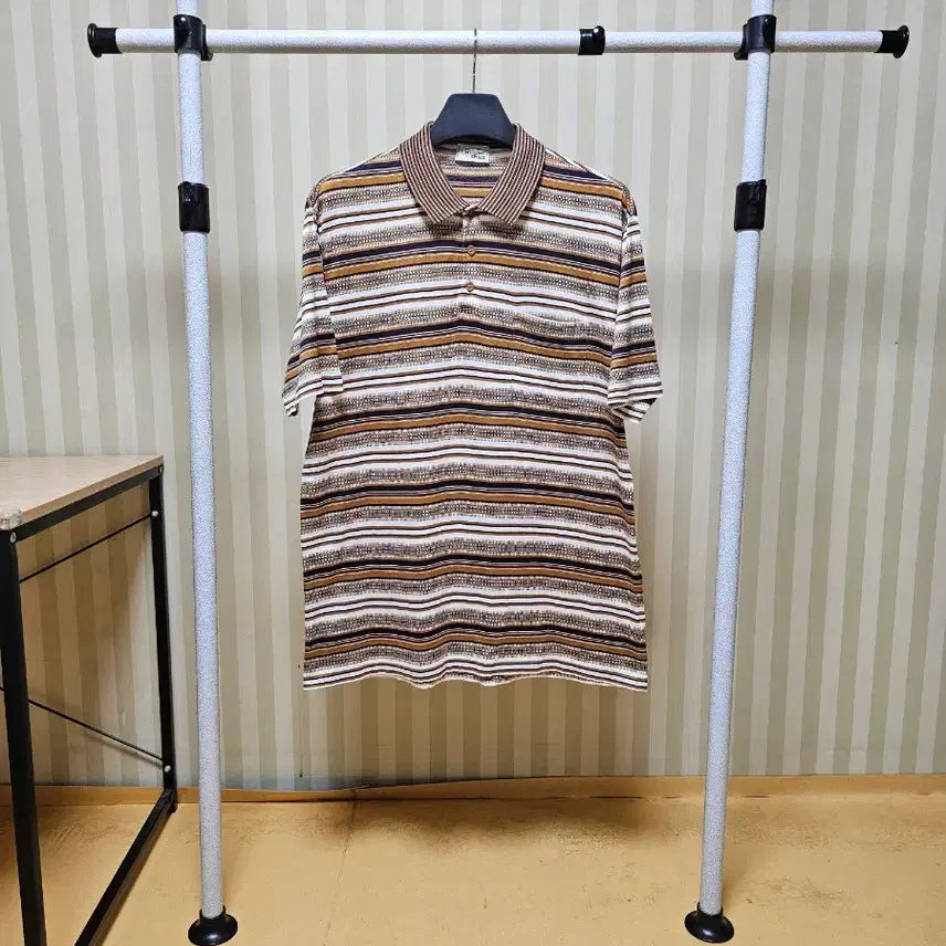 [BUNJANG] Missoni Collar Cotton T-Shirt XL / 미쏘니 카라 코튼 XL