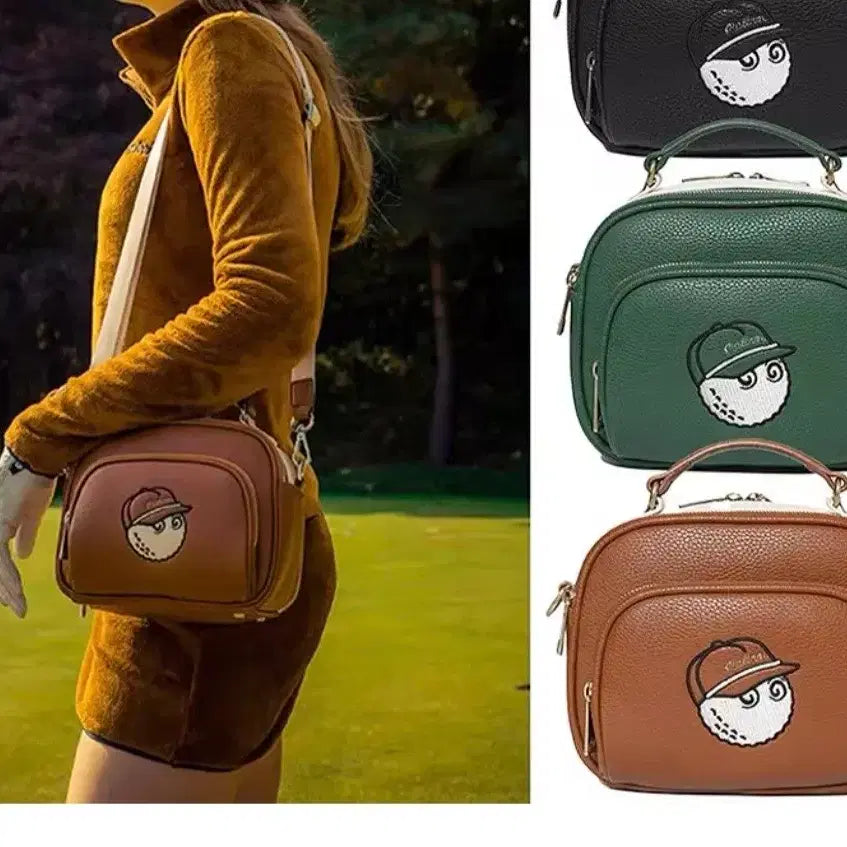 [BUNJANG] Malbon Golf Cart Bag Green / 새상품)말본카트백 말본카트가방