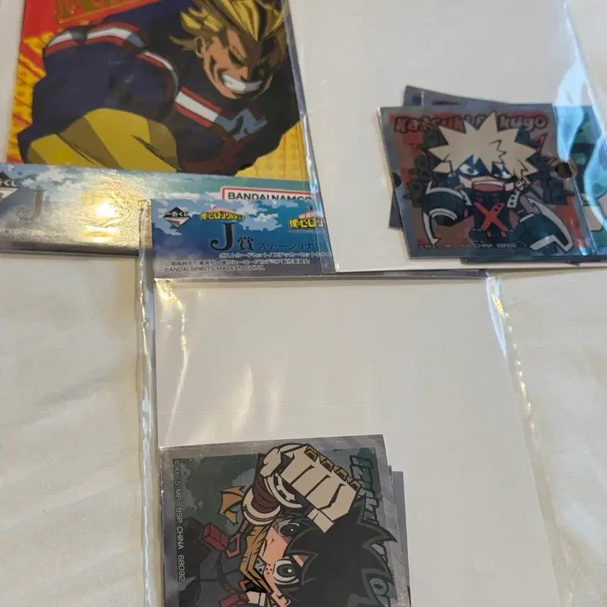 [BUNJANG] My Hero Academia Stickers &amp; Postcards - Bakugo, Midoriya, All Might / 히로아카 스티커 엽서 바쿠고 미도리야 올마이트