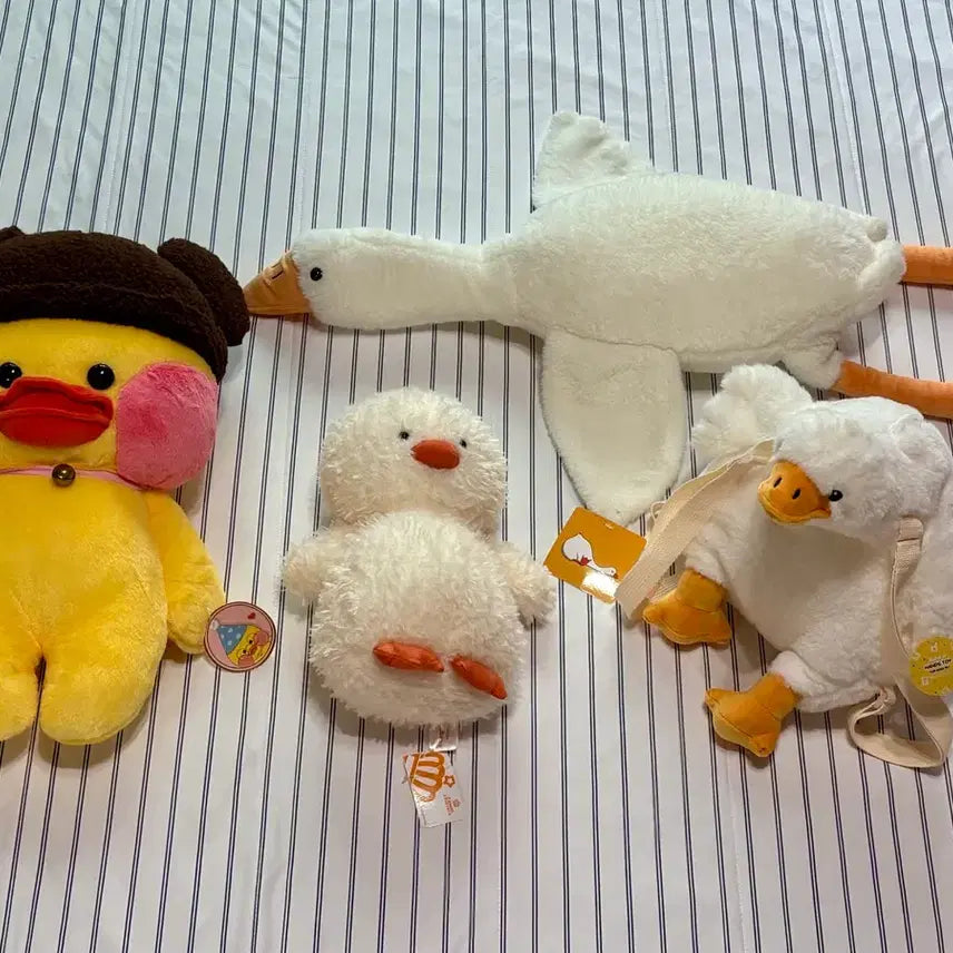 [BUNJANG] Duckling and Bread Doll Bundle Set / 빵덕이, 오리 인형 일괄