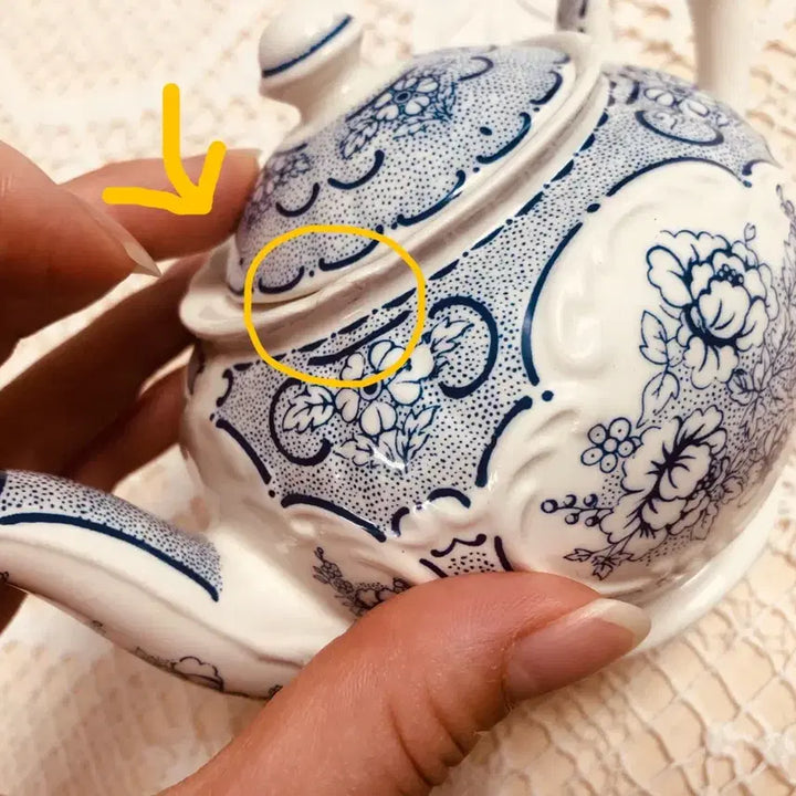 [BUNJANG] Antique Sadler Afternoon Tea Collection Teapot / 앤틱 빈티지 영국 새들러 애프터눈티 콜렉션 티팟 주전자