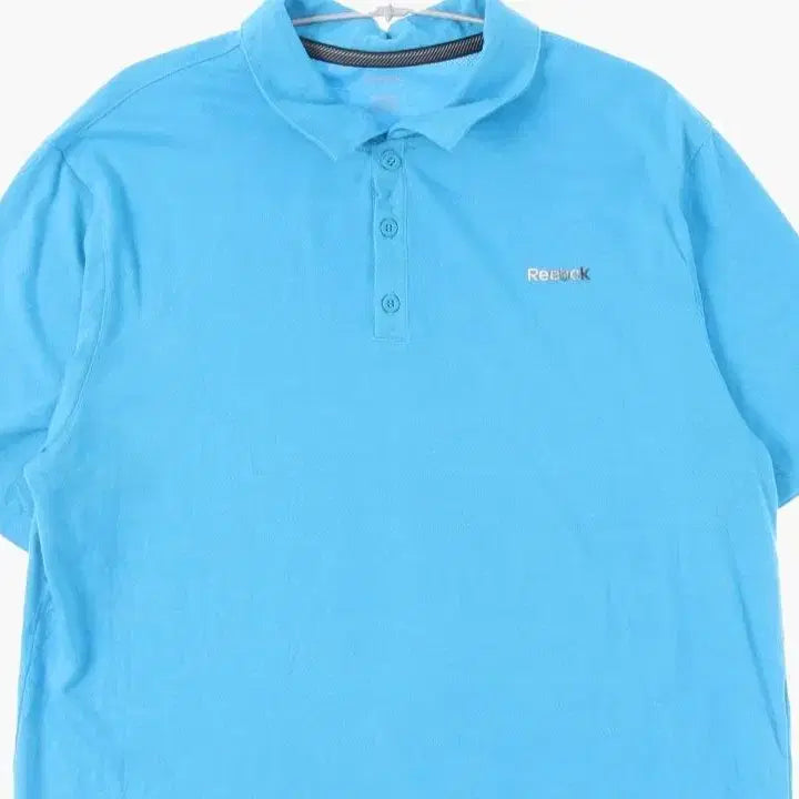 [BUNJANG] Reebok Cotton Collar Short Sleeve T-Shirt Men&