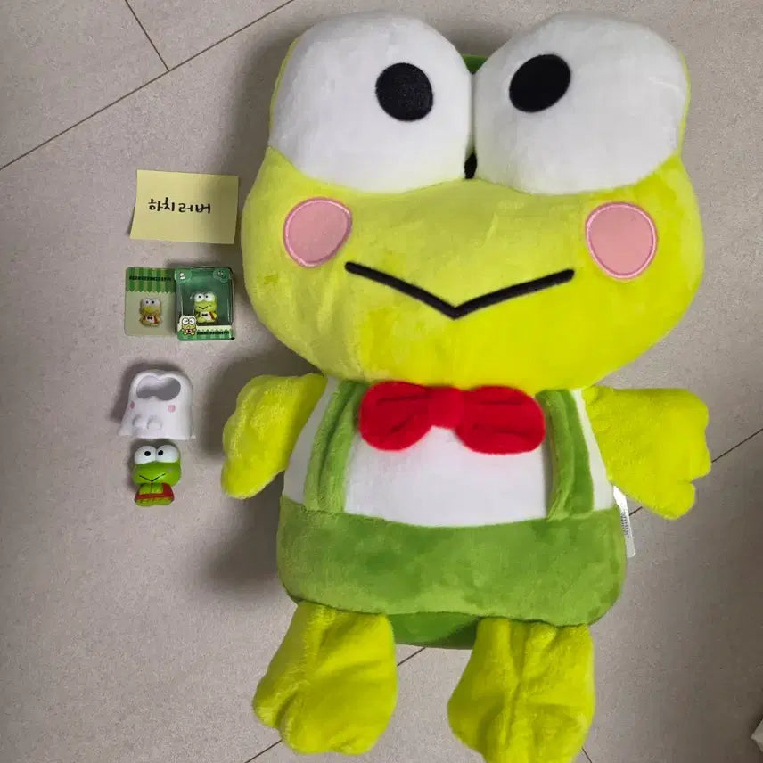 [BUNJANG] Keropi Plush &amp; Rice Ball Figure &amp; Ghost Gacha Bundle Set / 케로피 인형 케로피 쌀알피규어 케로피 유령가챠 일괄