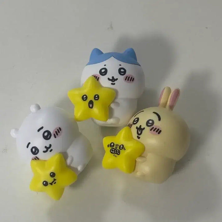 [BUNJANG] Chiikawa Star Together Bundle Gacha Light Figure Usagi Hachware / 치이카와 별과함께 일괄 가챠 라이트 피규어 먼작귀 우사기 하치와레
