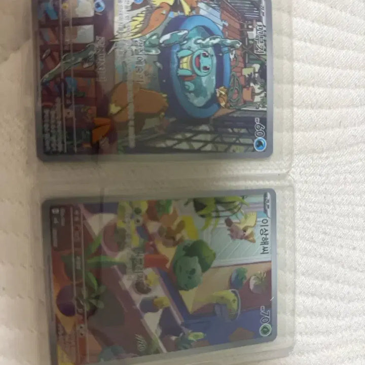 [BUNJANG] Pokemon Card Bulbasaur/Squirtle Special Edition / 포켓몬 카드 이상해씨/꼬부기 특일