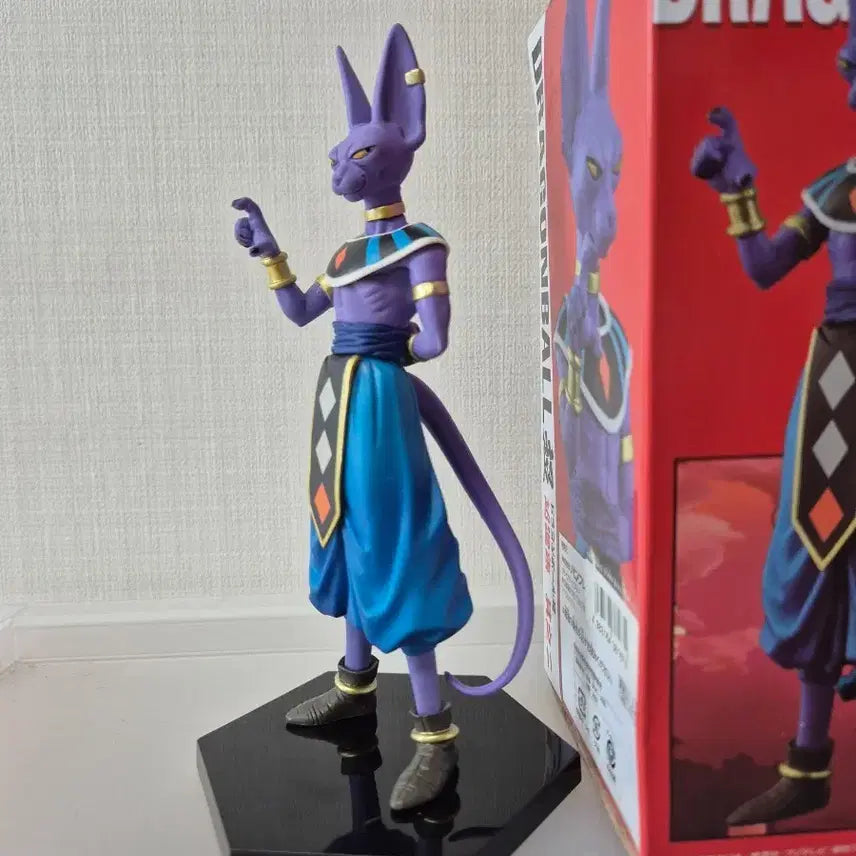[BUNJANG] Dragon Ball Beerus Figure Chojyushitsu / 드래곤볼  비루스 피규어 초조집
