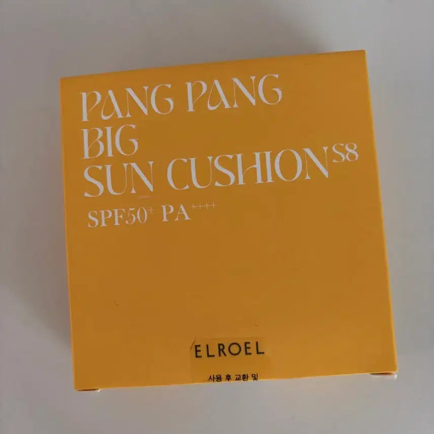 [BUNJANG] Eloel Pang Pang Big Sun Cushion S8 SPF50+ PA++++ 25g / (새제품) 엘로엘 팡팡 빅 선 쿠션 S8 SPF50+ PA++++ 25g