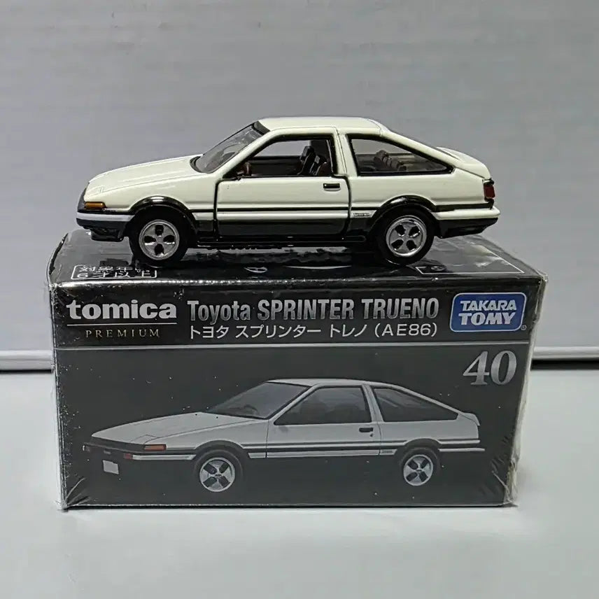 [BUNJANG] Tomica Premium AE86 Trueno 1/64 Diecast Car / 할인 1/64 다이캐스트 토미카 프리미엄 AE86 트레노