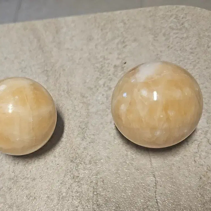 [BUNJANG] Yellow Jade Marble Set / 황색 옥구슬 세트