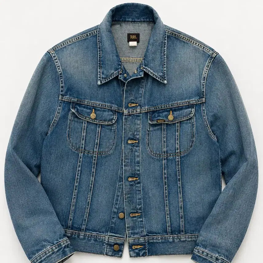 [BUNJANG] RRL Lot 271 Denim Jacket XL / 더블알엘 청자켓 Rrl lot 271 연청 XL
