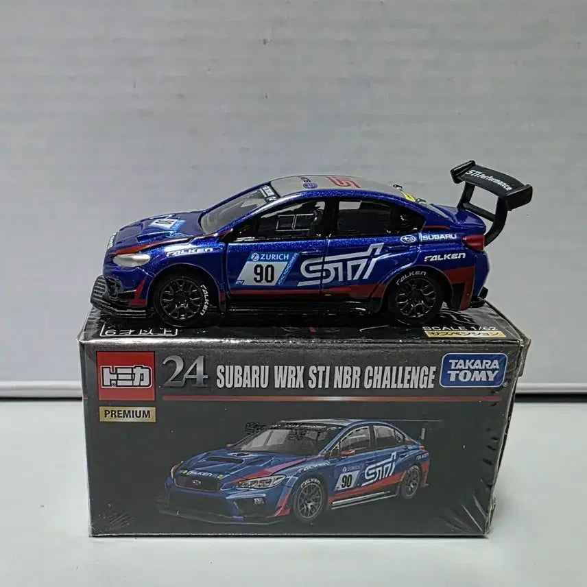 [BUNJANG] Tomica Premium WRX STI Race Car 1/64 Scale Diecast / 할인 1/64 다이캐스트 토미카 프리미엄 WRX STI 레이스카
