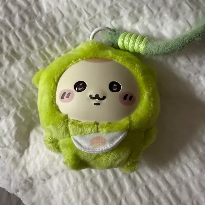 [BUNJANG] Chiikawa Kirameko Keychain Kurimanju / 풀구성) 치이카와 베이비 키라메코 키링 쿠리만쥬 먼작귀