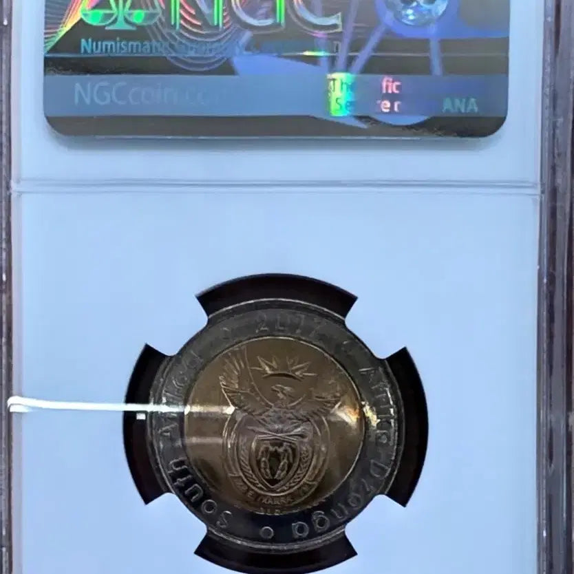 [BUNJANG] South Africa 2017 Oliver Tambo 100th Anniversary 5 Rand Coin NGC MS 67 PL / [NGC 인증/MS67 PL] 2017년 남아공 올리버 탐보 100주년