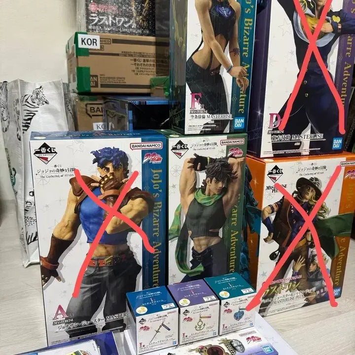 [SOLD OUT] (미개봉) 죠죠 BFGHIII+하위상25개이상 제일복권 피규어