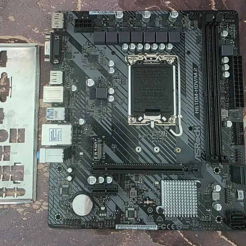 [BUNJANG] ASRock H610M-HDV/M.2 Motherboard / ASRock H610M-HDV/M.2 메인보드