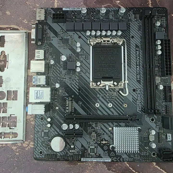 [BUNJANG] ASRock H610M-HDV/M.2 Motherboard / ASRock H610M-HDV/M.2 메인보드