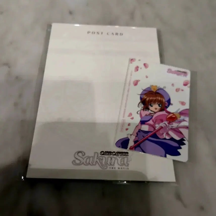 [SOLD OUT] (셋)극장판 카드캡터 체리 사쿠라 특전 4주차 스티커 엽서