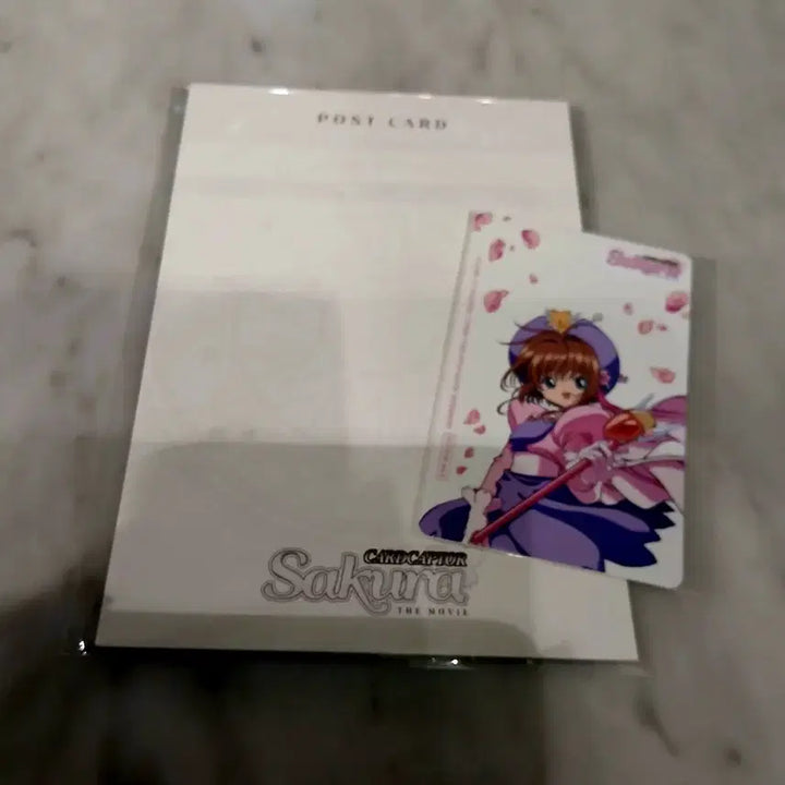 [SOLD OUT] (셋)극장판 카드캡터 체리 사쿠라 특전 4주차 스티커 엽서