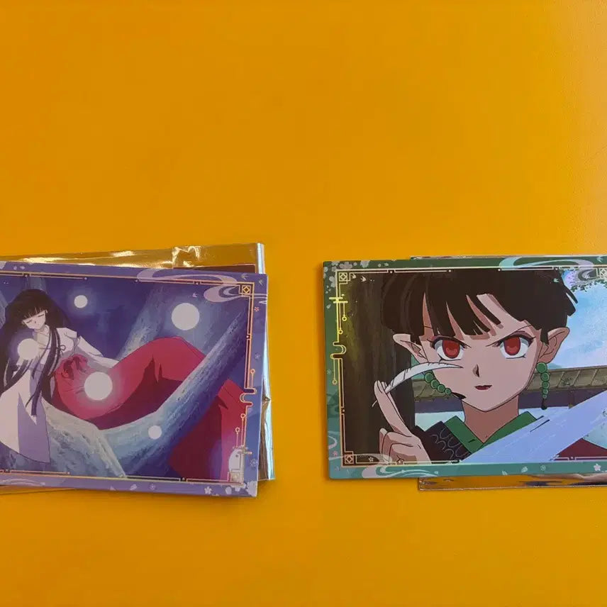[BUNJANG] Inuyasha Cards Kikyo Kagome Bundle Set / 이누야샤 카드 금강 카라 일괄