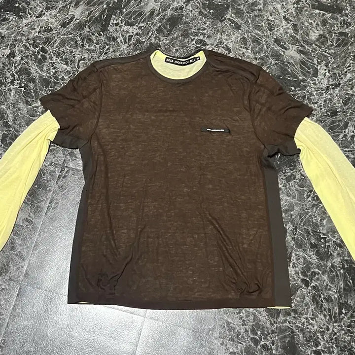 [SOLD OUT] 엔더슨벨 ANDERSSON BELL BRAD LAYERED T-SHIRT