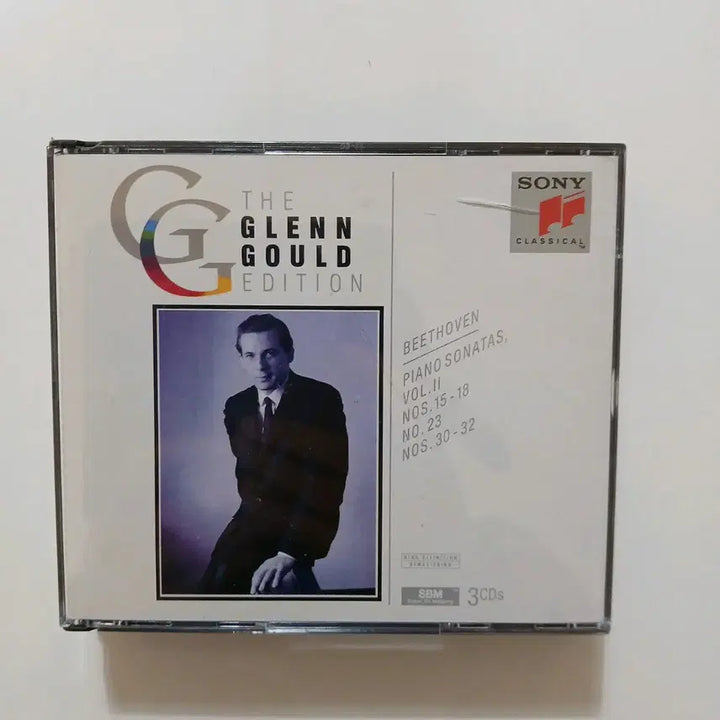 [BUNJANG] Glenn Gould Beethoven Piano Sonata 3CD Set / 글렌 굴드 베토벤 피아노 소나타3CD.