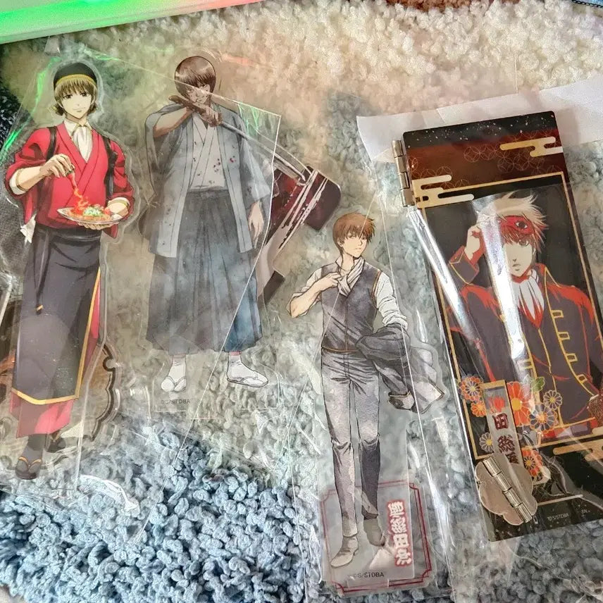 [BUNJANG] Gintama Okita Sougo Acrylic Stand Bundle Set / 은혼 오키타 소고 아크릴 스탠드 일괄