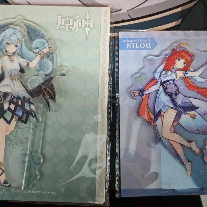 [BUNJANG] Genshin Impact Sumeru Nilou &amp; Faruzan Acrylic Stand Bundle / 원신 수메르 아크릴 일괄 판매 닐루 파루쟌