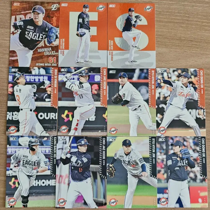 [BUNJANG] Hanhwa Eagles KBO Baseball Cards 2026 Set / 한화 이글스 kbo카드 2026 크보카드 판매 홀로 알파벳