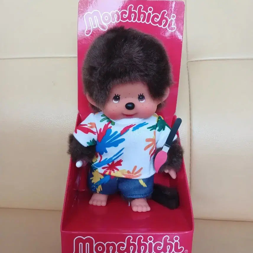 [BUNJANG] Authentic European Monchhichi Art Toy Doll / 유럽판 정품 몬치치 아트 토이 인형