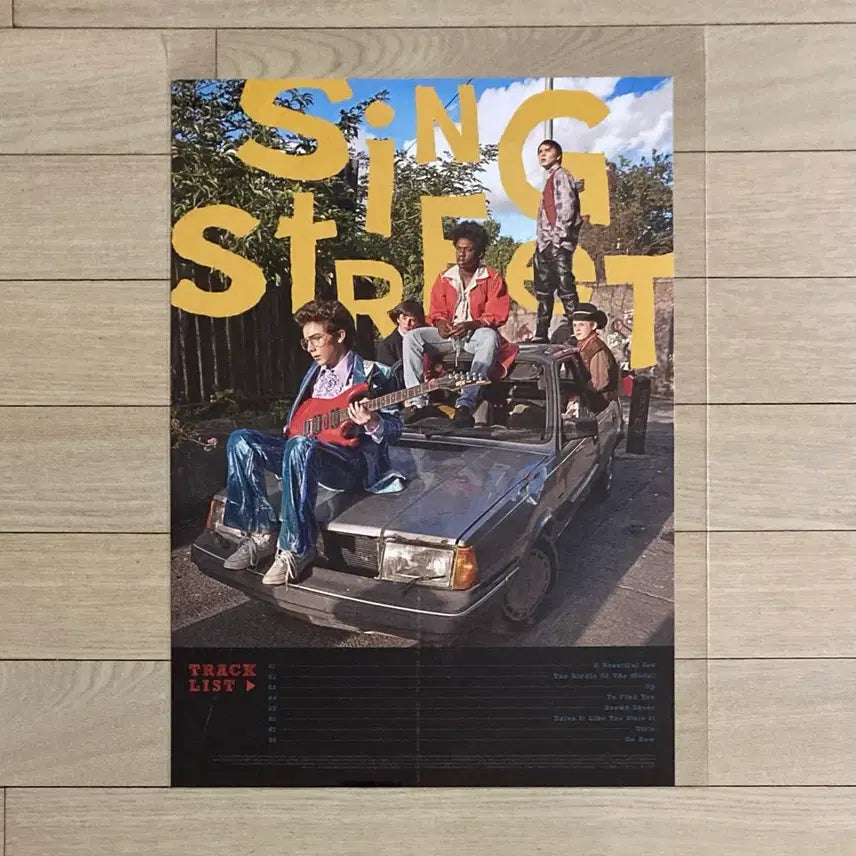 [BUNJANG] Once in a Lifetime (Sing Street) Tracklist Poster / [싱 스트리트] 트랙리스트 포스터