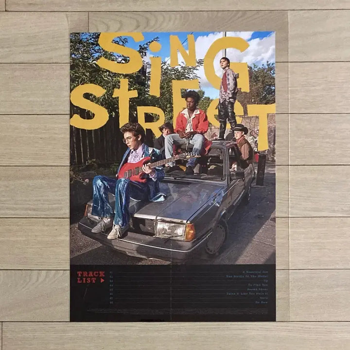 [BUNJANG] Once in a Lifetime (Sing Street) Tracklist Poster / [싱 스트리트] 트랙리스트 포스터