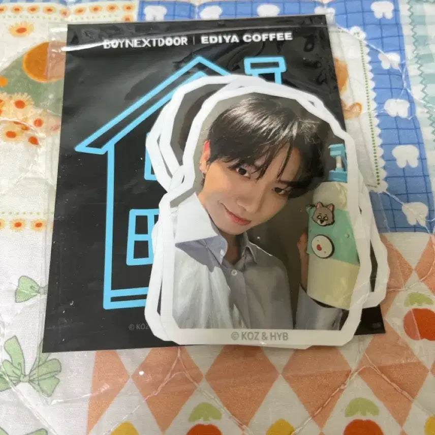 [BUNJANG] BOYNEXTDOOR Ediya Coffee Sticker / 보이넥스트도어 보넥도 이디야커피 스티커