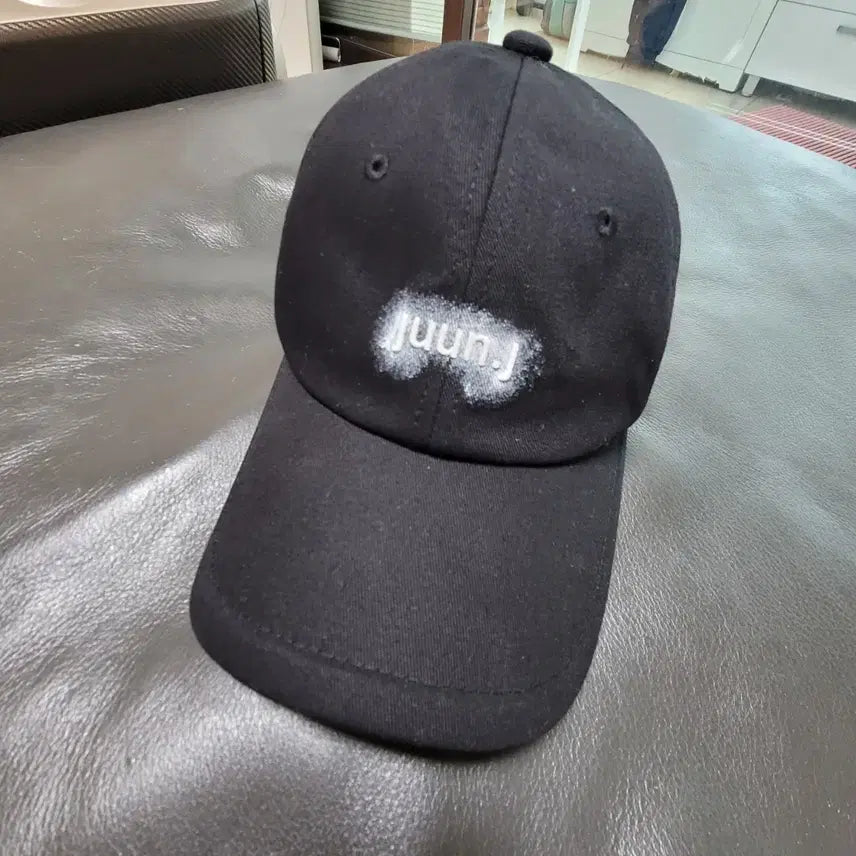 [BUNJANG] Juun.J Cotton 100% Black Cap / 준지볼캡