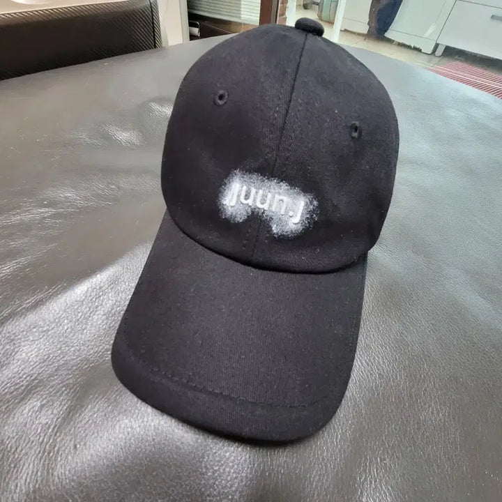 [BUNJANG] Juun.J Cotton 100% Black Cap / 준지볼캡