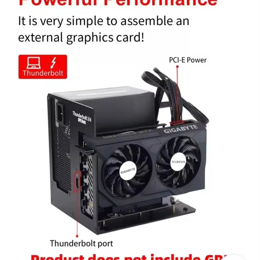 [SOLD OUT] 외장 Thunderbolt GPU 그래픽 카드 독