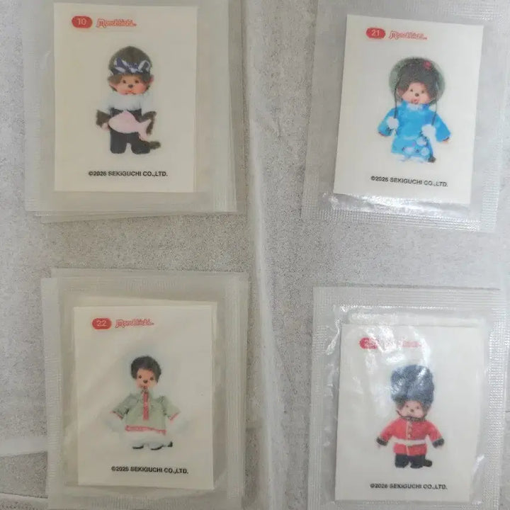 [BUNJANG] Monchhichi Sticker (Jelly) For Sale or Trade / 몬치치띠부씰(젤리)교환및판매