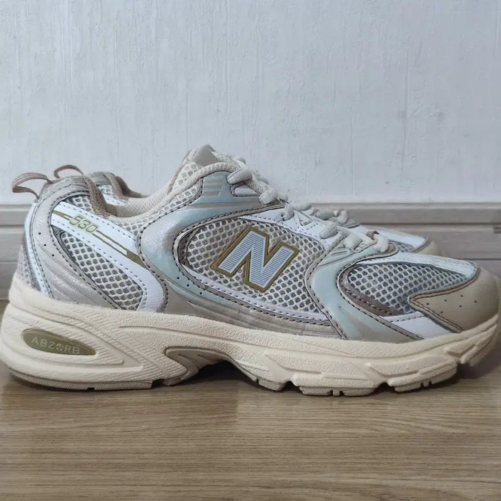 [BUNJANG] New Balance 530 Beige White Sneakers (235mm) / 뉴발란스 530 베이지 화이트 235