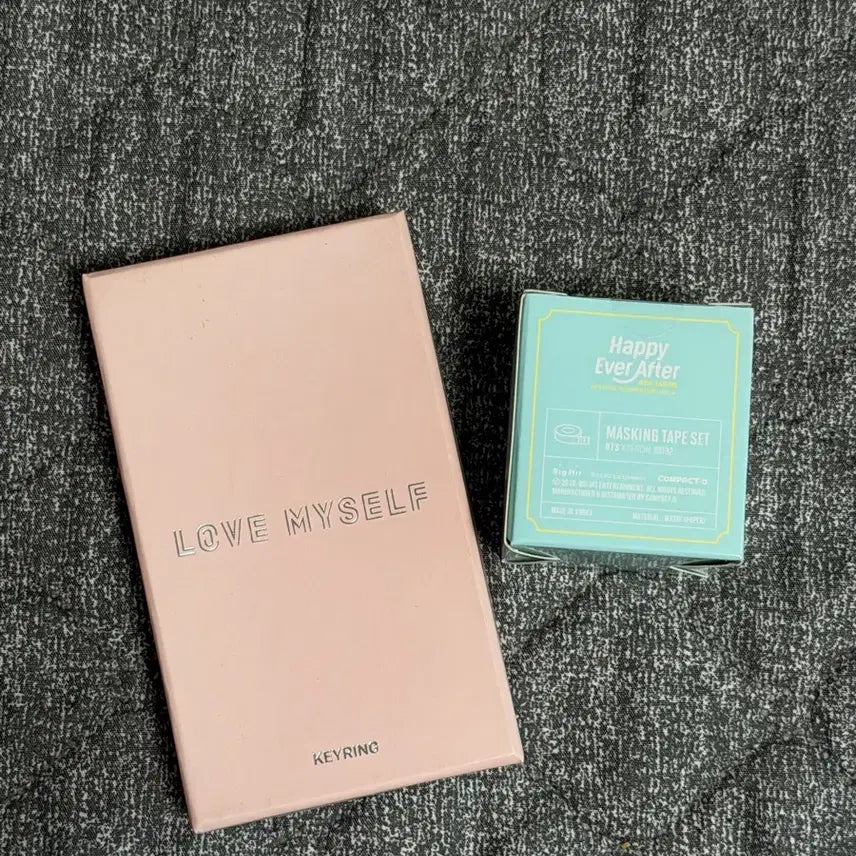 [SOLD OUT] 방탄 BTS 럽셀 가죽키링, 해피에버 마테